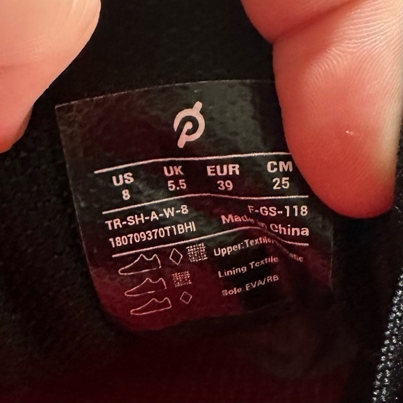 Peloton Gray Training Sneakers Size 8 - Picture 6 of 8